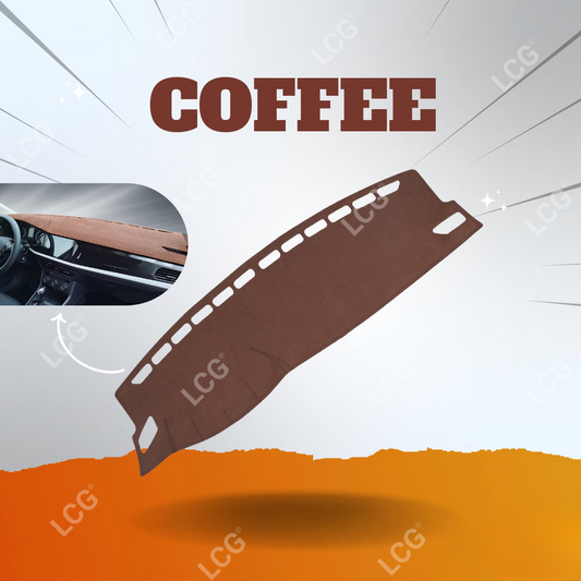 Coffee Custom Fit Car Dash Covers