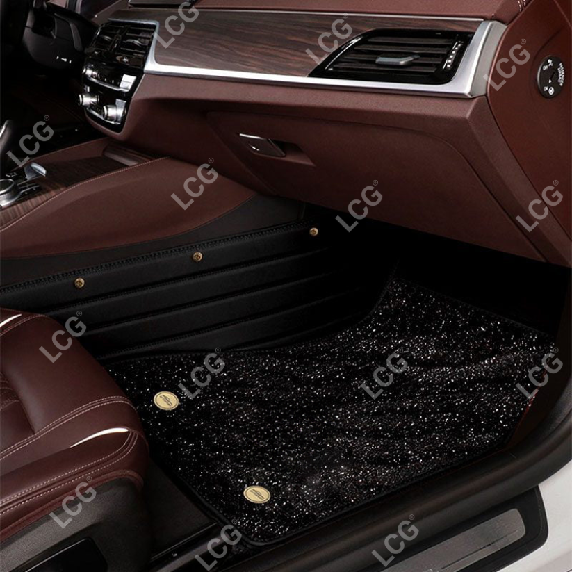 BLACK GALAXY CUSTOM CAR MATS