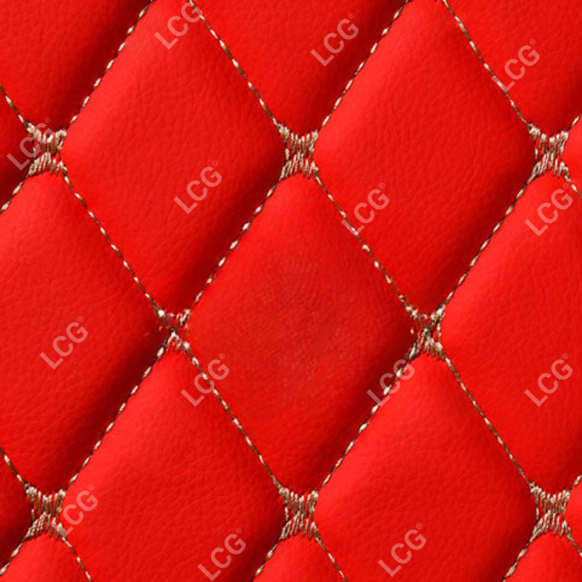 FERRARI RED DIAMOND LUXURY BASE TRUNK CAR MATS SET