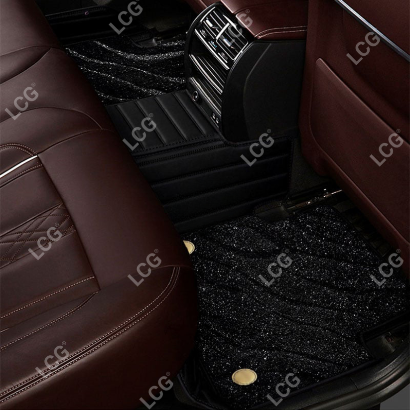 BLACK GALAXY CUSTOM CAR MATS