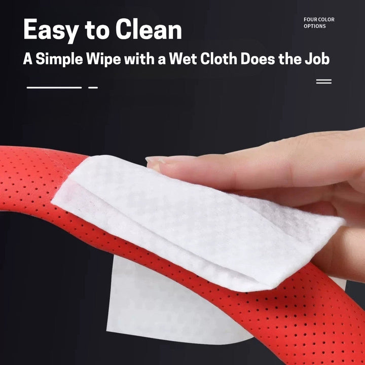 All-Season Universal Ultra-thin, Breathable, Non-slip and Sweat-absorbing Car Steering Wheel Cover
