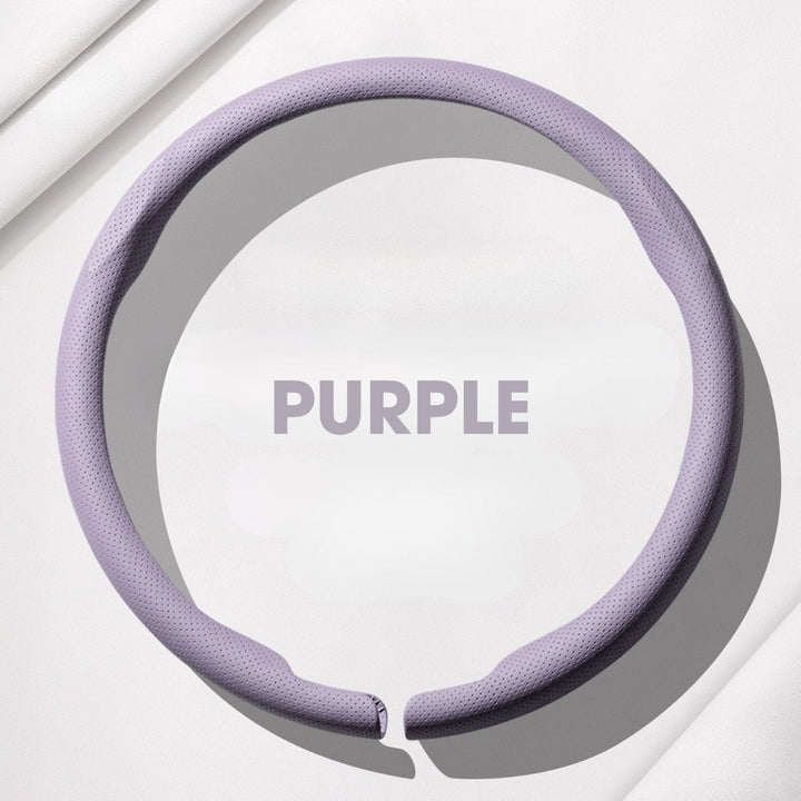 All-Season Universal Ultra-thin, Breathable, Non-slip and Sweat-absorbing Car Steering Wheel Cover