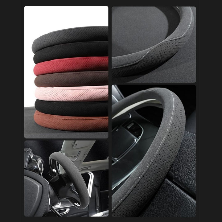 KOVA Suede Car Handle Cover – 2025, Non-Slip, Sweat-Absorbing, Fits All
