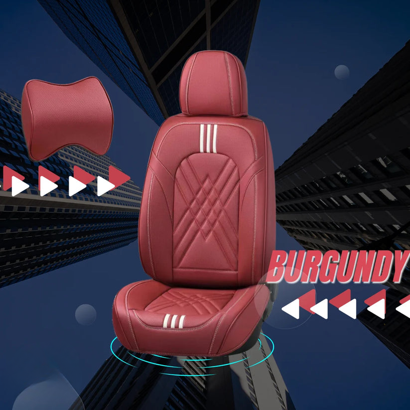 2025 Full Set Universal Breathable Waterproof Vehicle Leather Cover for Cars, SUV