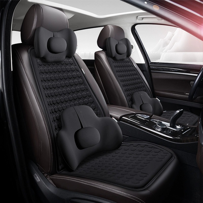 Summer Cool Car Cushion Set, High-Elastic Breathable Gel Cushion