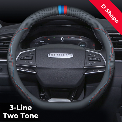 Gradient Suede All-Season Sweat-Absorbing Steering Wheel cover