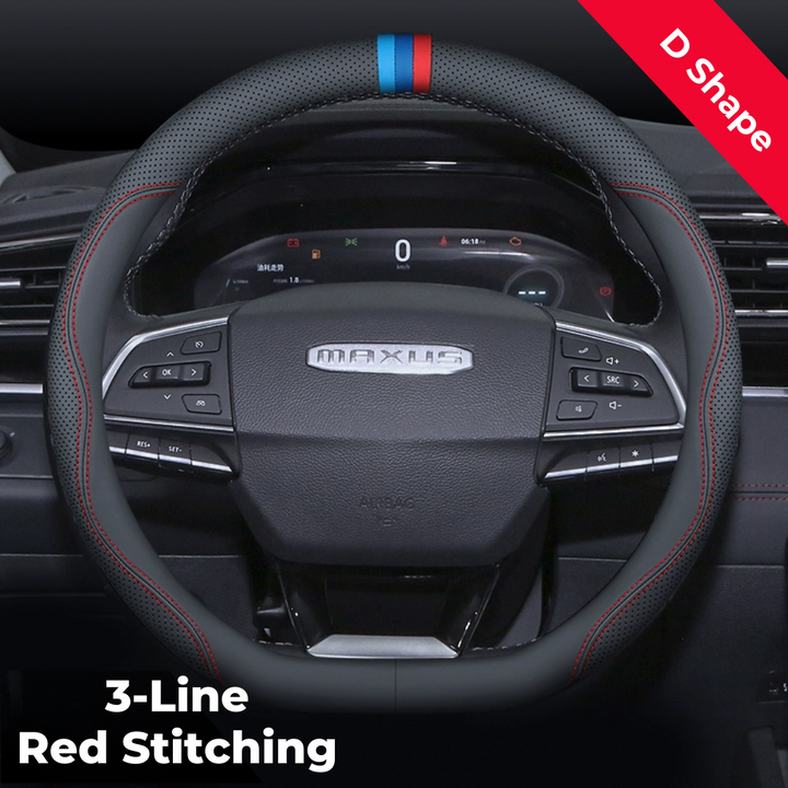 Gradient Suede All-Season Sweat-Absorbing Steering Wheel cover