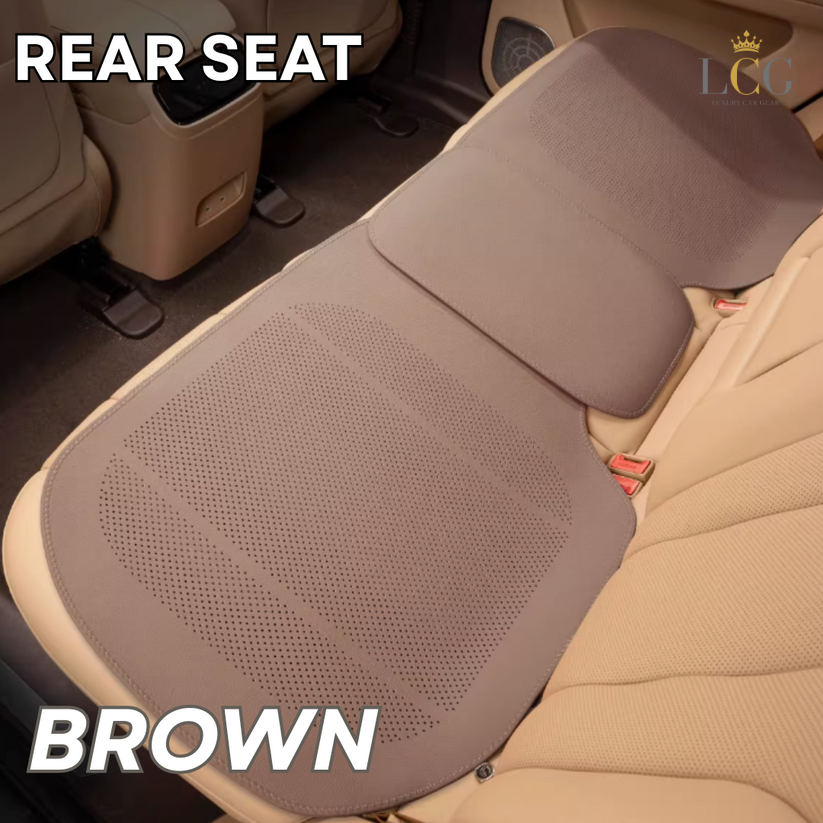 AirLux Seat Cover - Universal all-season ventilated leather seat cover - Comfortable and breathable seat cover