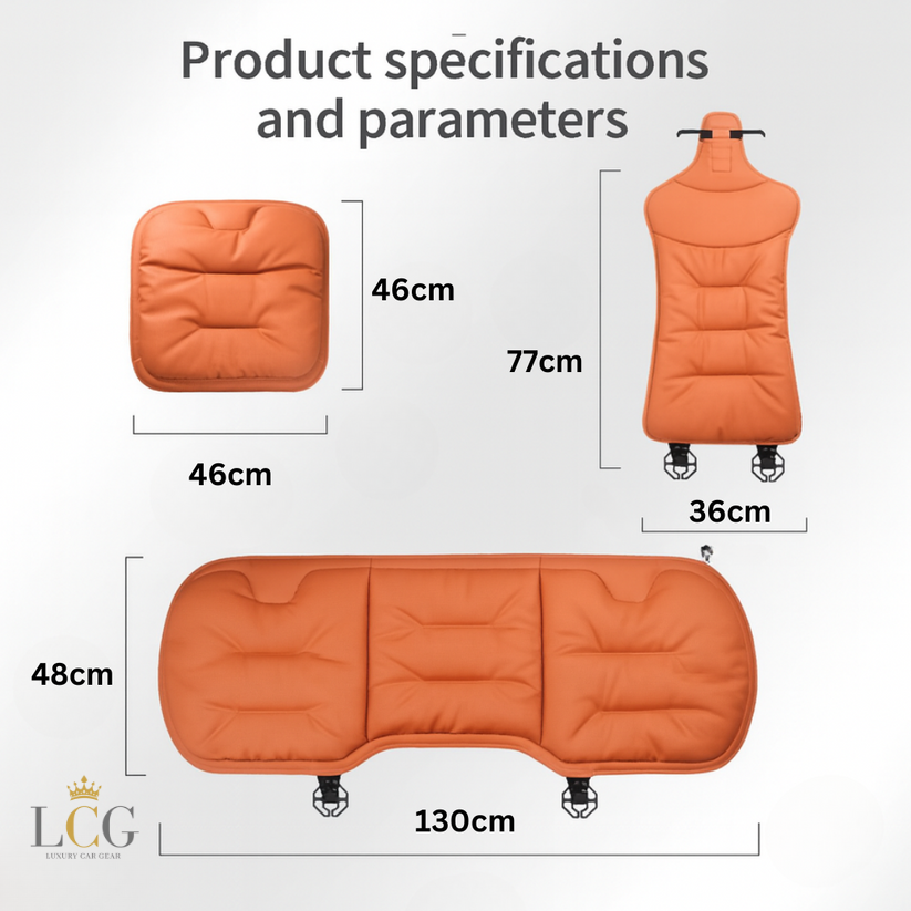 🔥AirFlow AutoFit Seat Cover - Universal 4-Season Car Seat Cushion – 🔥Skin-friendly and anti-fouling leather seat cushions