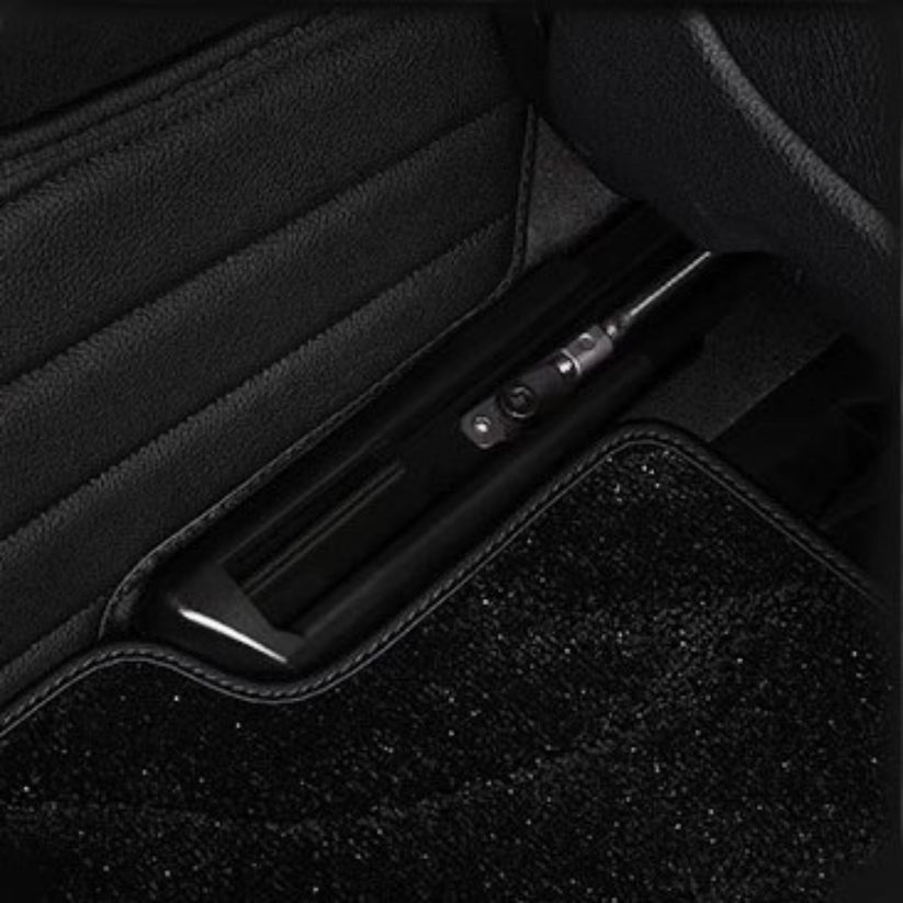 BEIGE DIAMOND BASE WITH BEIGE TOP CARPET DOUBLE LAYER GALAXY CAR MAT SET