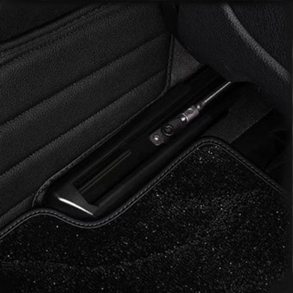BEIGE DIAMOND BASE WITH BEIGE TOP CARPET DOUBLE LAYER GALAXY CAR MAT SET