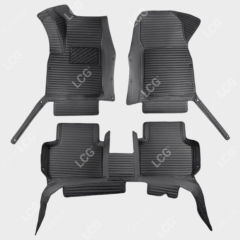 GALAXY CUSTOM SINGLE LAYER CAR MATS SET BLACK