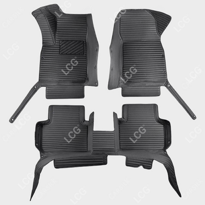 GALAXY CUSTOM SINGLE LAYER CAR MATS SET BLACK