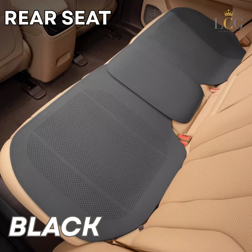 AirLux Seat Cover - Universal all-season ventilated leather seat cover - Comfortable and breathable seat cover