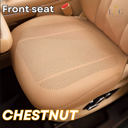 AirLux Seat Cover - Universal all-season ventilated leather seat cover - Comfortable and breathable seat cover