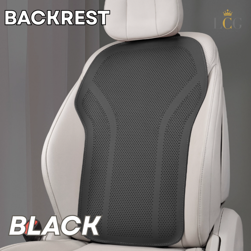 AirLux Seat Cover - Universal all-season ventilated leather seat cover - Comfortable and breathable seat cover