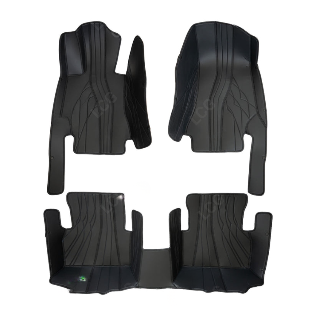 BLACK PATTERN PREMIUM CAR MATS SET