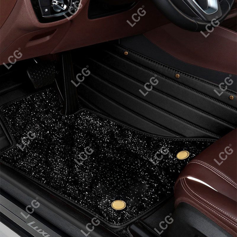 BLACK GALAXY CUSTOM CAR MATS
