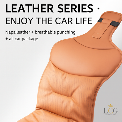 🔥AirFlow AutoFit Seat Cover - Universal 4-Season Car Seat Cushion – 🔥Skin-friendly and anti-fouling leather seat cushions