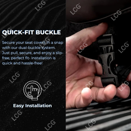 Breathable Waterproof Diamond Pattern Leather Seat Cover for Cars