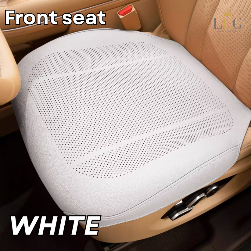 AirLux Seat Cover - Universal all-season ventilated leather seat cover - Comfortable and breathable seat cover