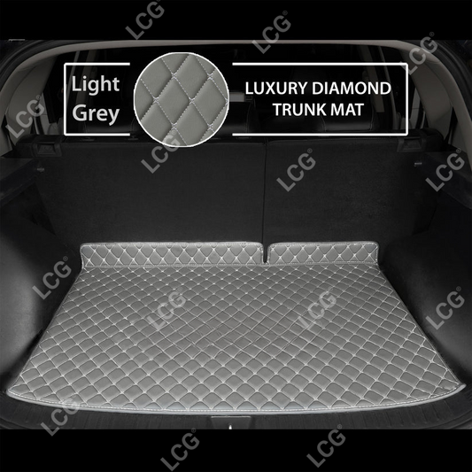 GRAY DIAMOND LUXURY BASE TRUNK CAR MATS SET