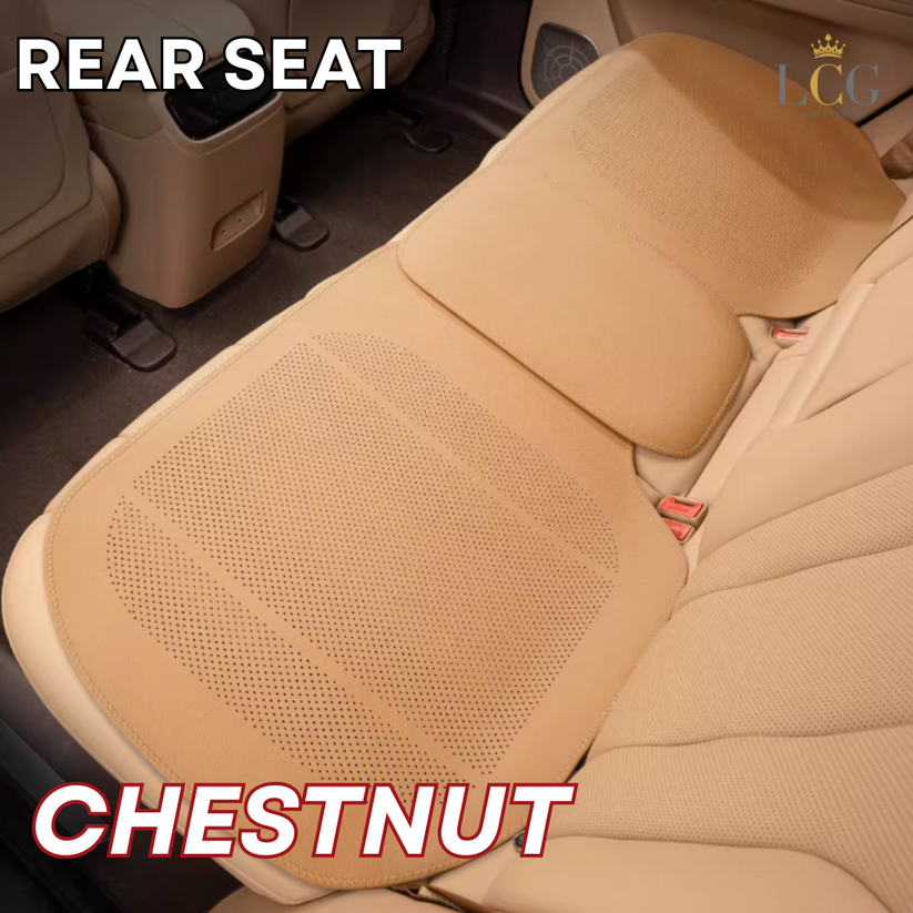AirLux Seat Cover - Universal all-season ventilated leather seat cover - Comfortable and breathable seat cover