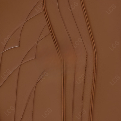 CARAMEL BROWN PATTERN PREMIUM CAR MATS SET