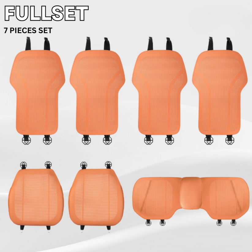 AirLux Seat Cover - Universal all-season ventilated leather seat cover - Comfortable and breathable seat cover