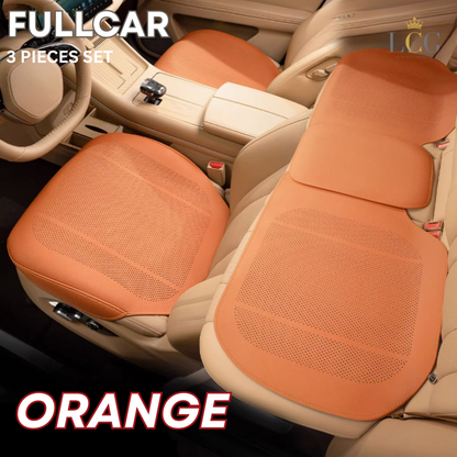 AirLux Seat Cover - Universal all-season ventilated leather seat cover - Comfortable and breathable seat cover