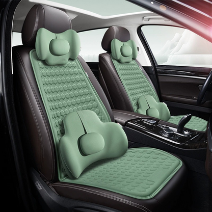 Summer Cool Car Cushion Set, High-Elastic Breathable Gel Cushion