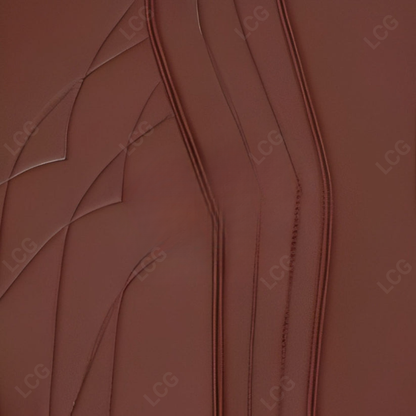 RED PATTERN DOUBLE LAYER PREMIUM CAR MATS SET