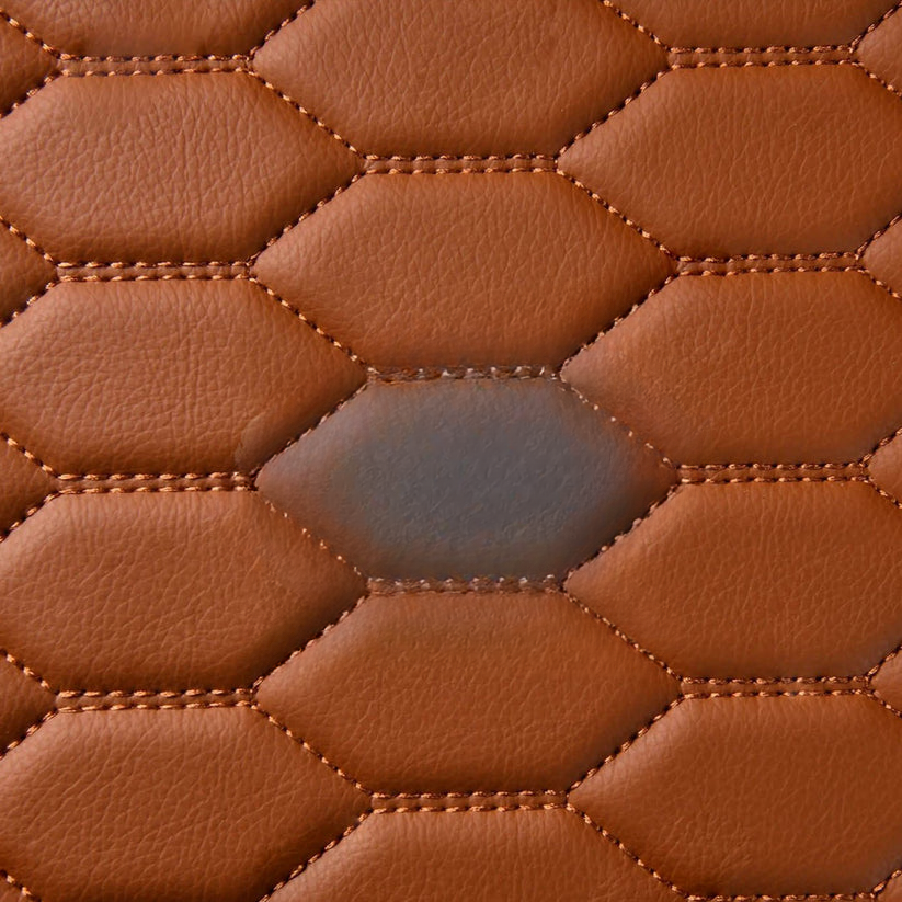 BROWN HONEYCOMB LUXURY BASE TRUNK CAR MATS SET