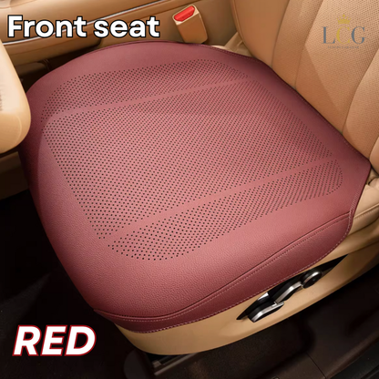 AirLux Seat Cover - Universal all-season ventilated leather seat cover - Comfortable and breathable seat cover