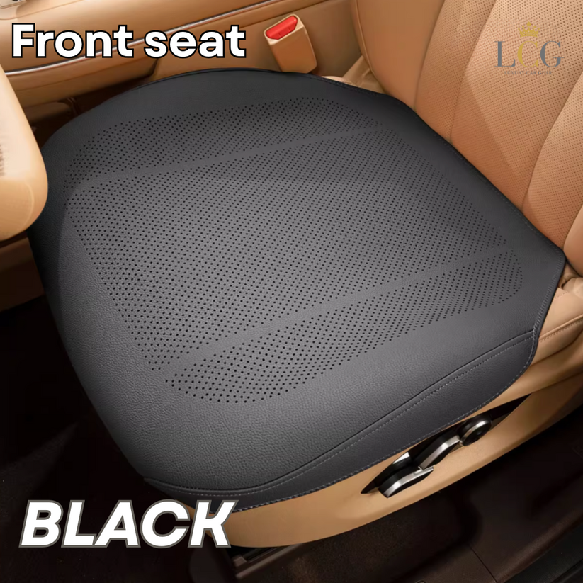 AirLux Seat Cover - Universal all-season ventilated leather seat cover - Comfortable and breathable seat cover