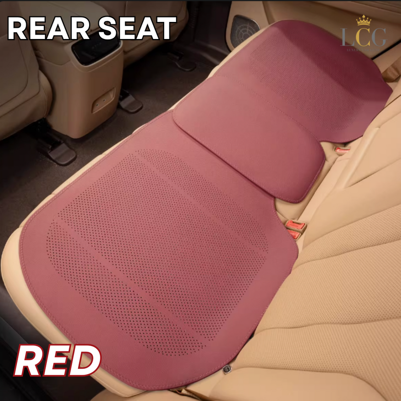 AirLux Seat Cover - Universal all-season ventilated leather seat cover - Comfortable and breathable seat cover