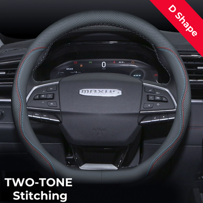 Gradient Suede All-Season Sweat-Absorbing Steering Wheel cover