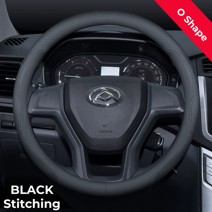 Gradient Suede All-Season Sweat-Absorbing Steering Wheel cover