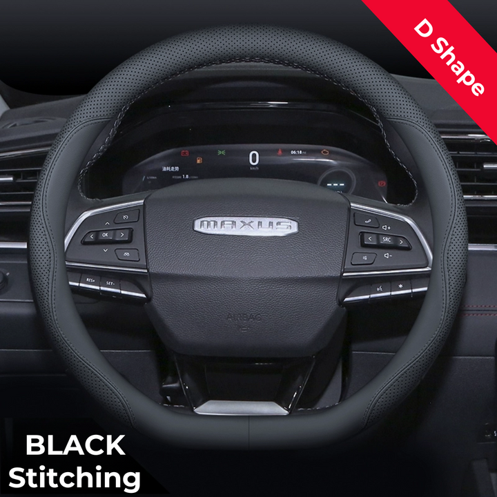 Gradient Suede All-Season Sweat-Absorbing Steering Wheel cover