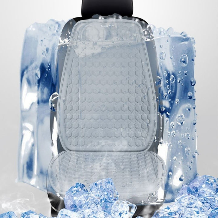 Summer Cool Car Cushion Set, High-Elastic Breathable Gel Cushion