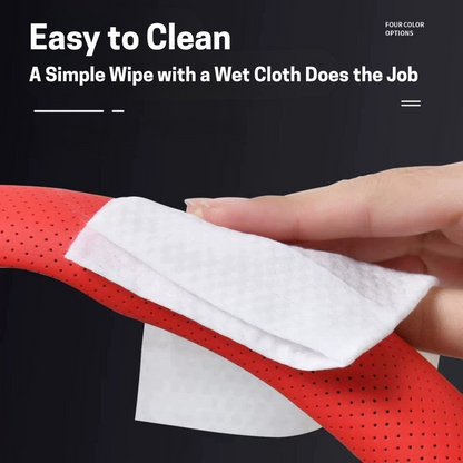 All-Season Universal Ultra-thin, Breathable, Non-slip and Sweat-absorbing Car Steering Wheel Cover