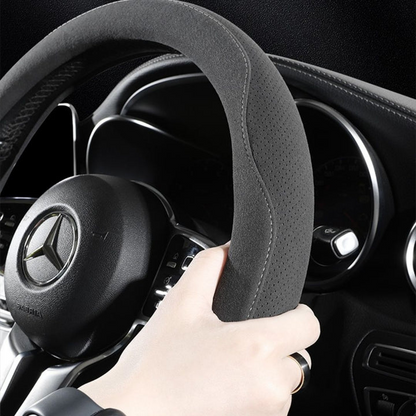 KOVA Suede Car Handle Cover – 2025, Non-Slip, Sweat-Absorbing, Fits All