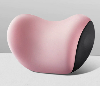 Memory Foam Car Neck Pillow – Ergonomic Headrest & Lumbar Support Cushion with Washable Cover