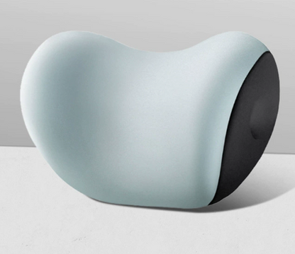 Memory Foam Car Neck Pillow – Ergonomic Headrest & Lumbar Support Cushion with Washable Cover