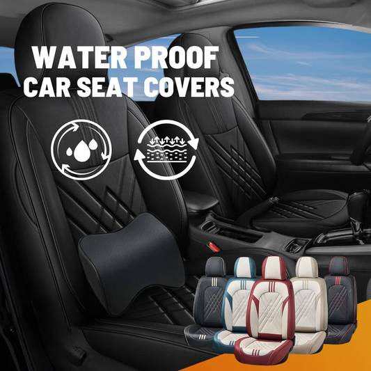 2025 Full Set Universal Breathable Waterproof Vehicle Leather Cover for Cars, SUV