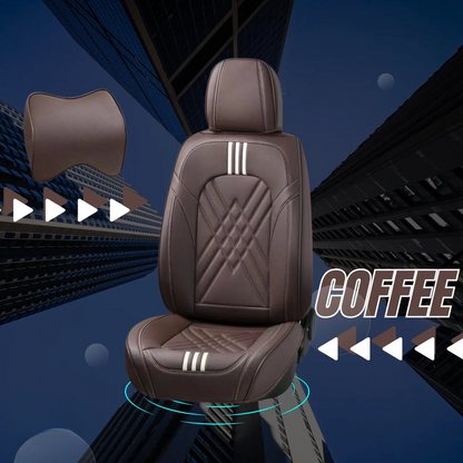 2025 Full Set Universal Breathable Waterproof Vehicle Leather Cover for Cars, SUV